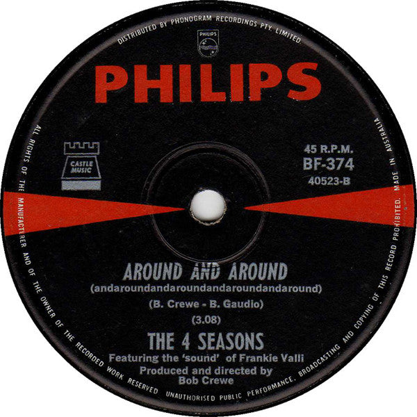 The 4 Seasons* : Will You Love Me Tomorrow (7", Single)