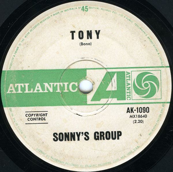 Sonny* / Sonny's Group : Laugh At Me / Tony (7", Single)