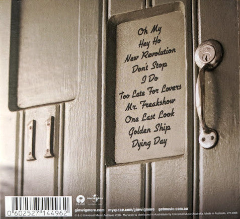 Gin* : Holy Smoke (CD, Album, Dig)