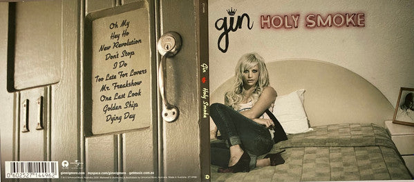 Gin* : Holy Smoke (CD, Album, Dig)