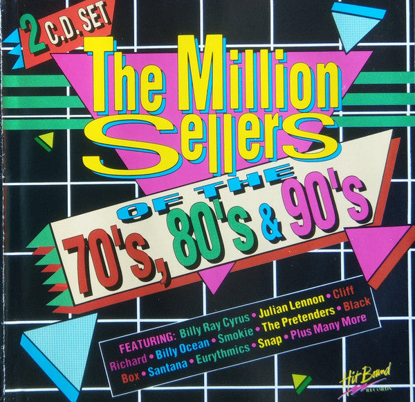 Various : The Million Sellers Of The 70's, 80's & 90's (2xCD, Comp)