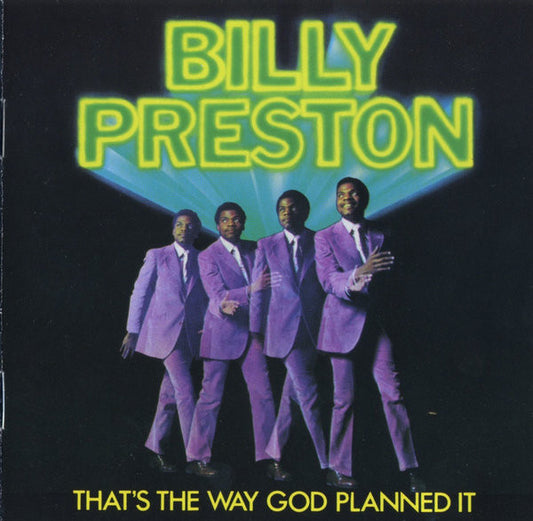 Billy Preston : That's The Way God Planned It (CD, Album, RE, RM)