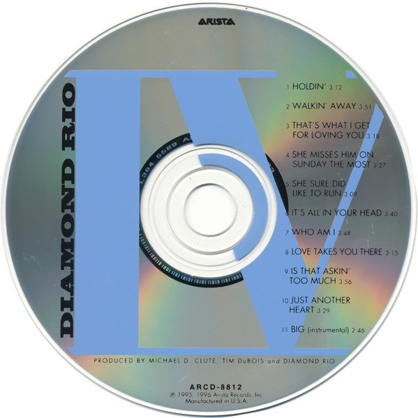 Diamond Rio : IV (Four) (CD, Album)