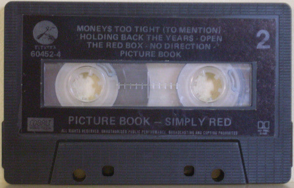 Simply Red : Picture Book (Cass, Album)