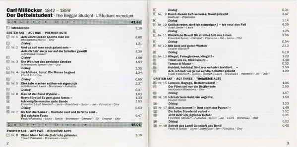 Carl Millöcker / Franz Allers : Der Bettelstudent (2xCD, Album)