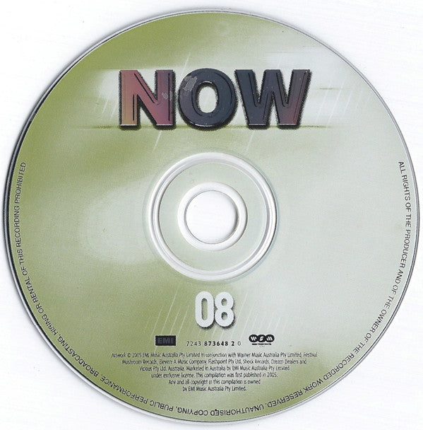 Various : Now 08 (CD, Comp)