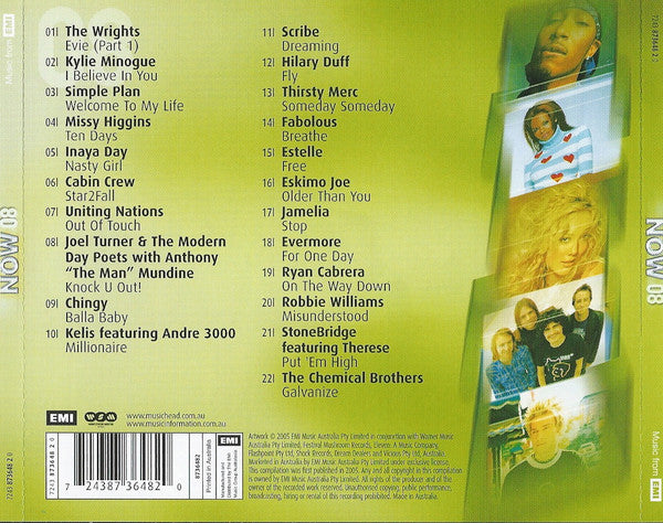 Various : Now 08 (CD, Comp)