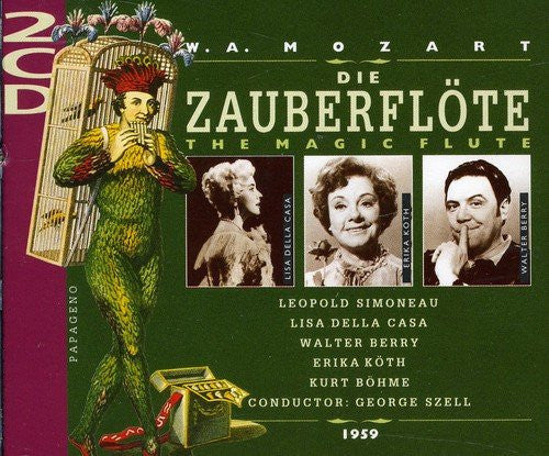 W. A. Mozart* - George Szell, Wiener Philharmoniker : Die Zauberflöte = The Magic Flute (Box, Album + 2xCD, Album, RE)