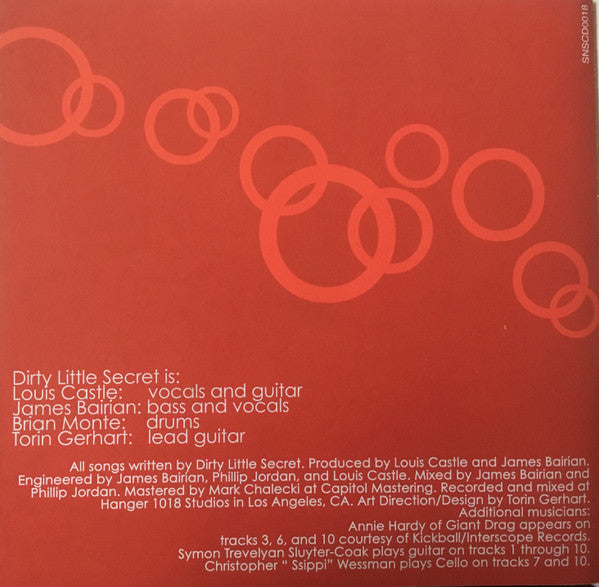 Dirty Little Secret : Cabin Fever (CD)