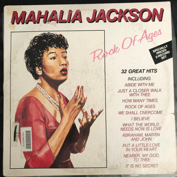 Mahalia Jackson : Rock Of Ages (2xLP, Comp)