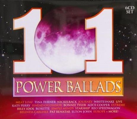 Various : 101 Power Ballads (6xCD, Comp)