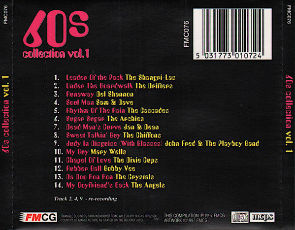 Various : 60's Collection Vol. 1 (CD, Comp)