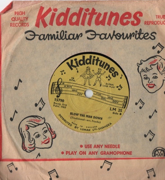 Unknown Artist : Whistle A Happy Tune / Blow The Man Down (6")