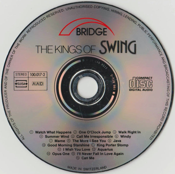 Various : The Kings Of Swing (CD, Comp, RP)