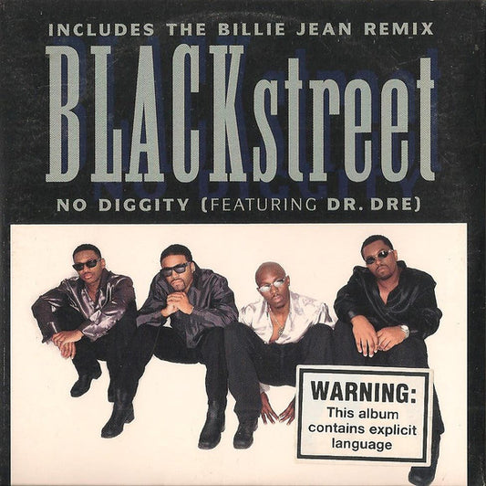Blackstreet Featuring Dr. Dre : No Diggity  (CD, Single, M/Print)