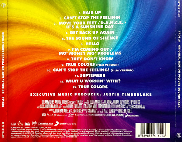 Various :  Trolls (Original Motion Picture Soundtrack) (CD)