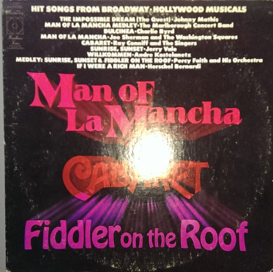 Various : Hit Songs From Broadway - Hollywood Musicals (LP, Comp)