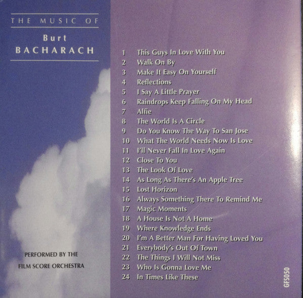 The Film Score Orchestra : The Music Of Burt Bacharach (CD, Comp, Dol)