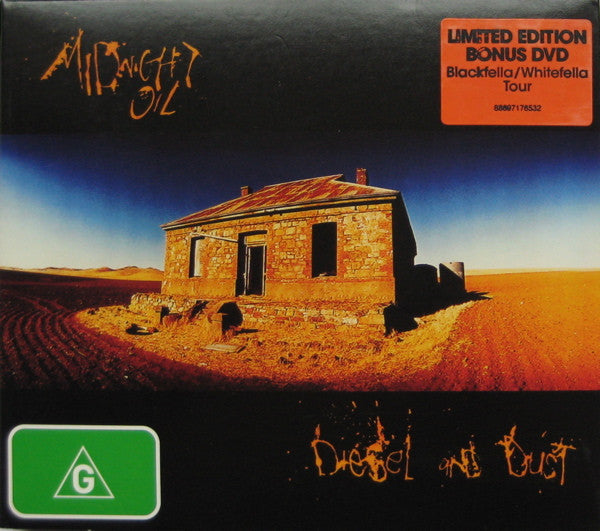 Midnight Oil : Diesel And Dust (CD, Album, RM + DVD-D, PAL + Ltd)