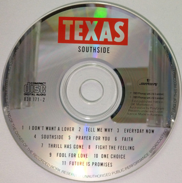 Texas : Southside (CD, Album)
