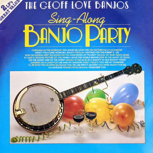 The Geoff Love Banjos : Sing-Along Banjo Party (2xLP, Comp)