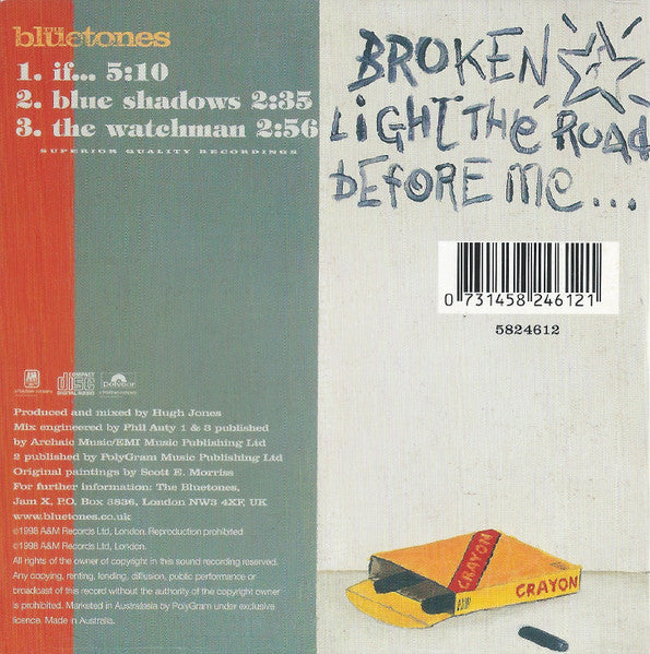 The Bluetones : If... (CD, Single)