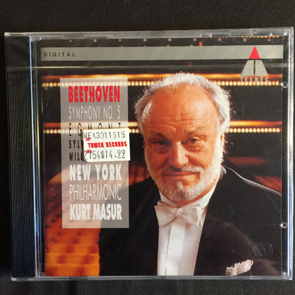 Beethoven*, New York Philharmonic Orchestra*, Masur*, Sylvia McNair, Will Quadflieg : Symphony No. 5 / Egmont (CD, RE)