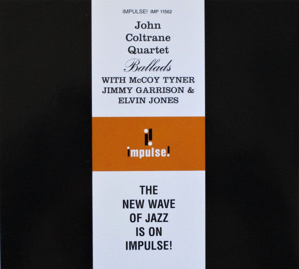 The John Coltrane Quartet With McCoy Tyner, Jimmy Garrison & Elvin Jones : Ballads (CD, Album, RE, RM, Dig)