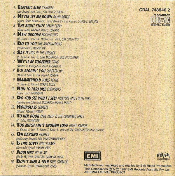 Various : Celebrate '88 (CD, Comp)