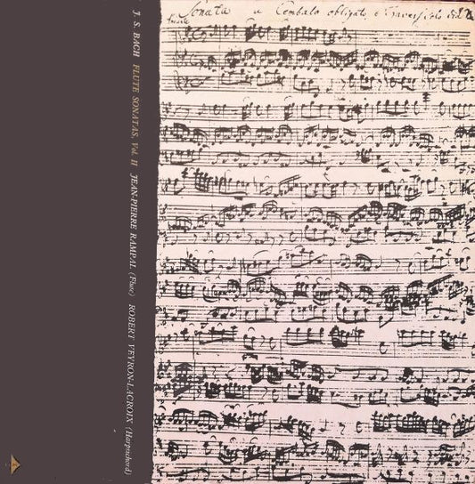 Bach*, Rampal*, Robert Veyron-Lacroix : Flute Sonatas, Vol. II (LP, Album, Mono, Club, Gat)