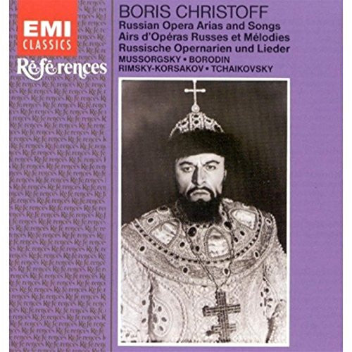 Boris Christoff / Mussorgsky* / Borodin* / Rimsky-Korsakov* / Tchaikovsky* : Russian Opera Arias And Songs (CD, Comp, Mono)