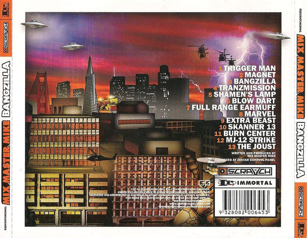 Mix Master Mike : Bangzilla (CD, Mixed)