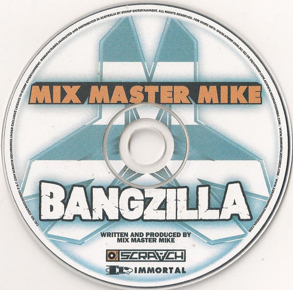 Mix Master Mike : Bangzilla (CD, Mixed)
