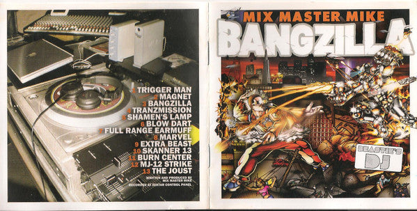 Mix Master Mike : Bangzilla (CD, Mixed)