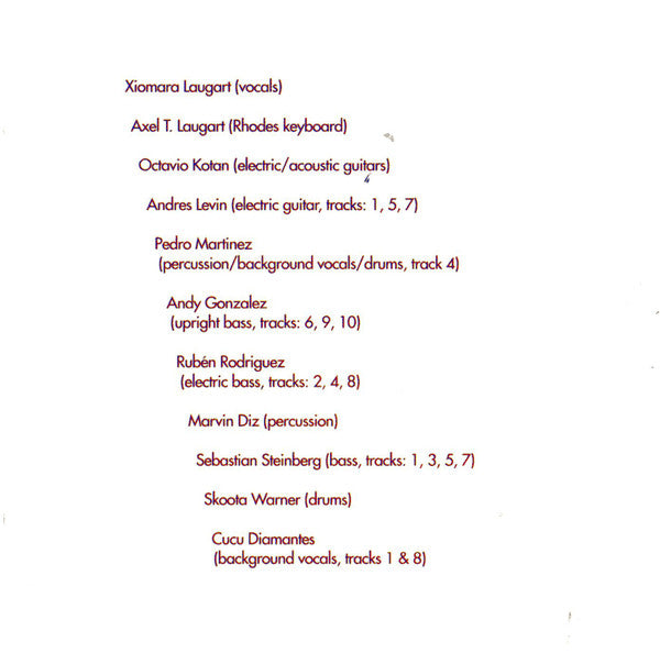 Xiomara Laugart : Xiomara (CD, Album)