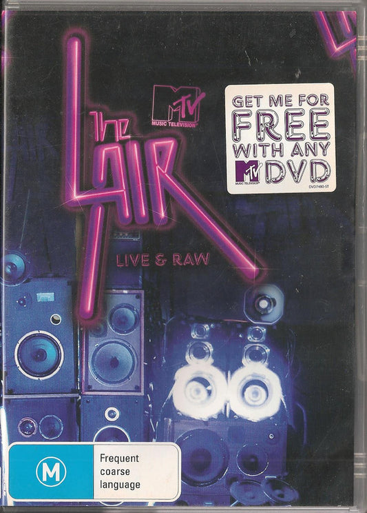 Various : The Lair: Live & Raw (DVD-V, Comp)