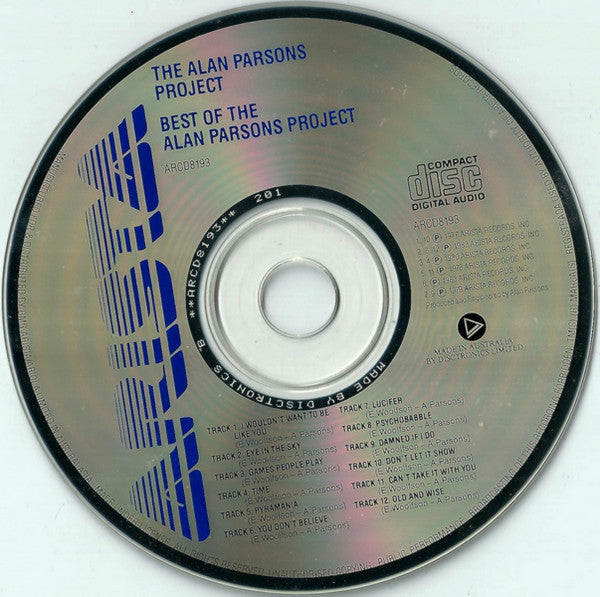 The Alan Parsons Project : The Best Of The Alan Parsons Project (CD, Comp, RE)