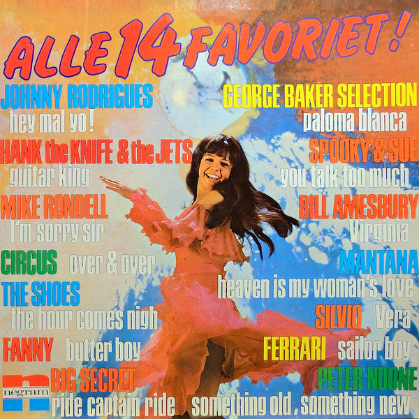 Various : Alle 14 Favoriet! (LP, Comp)