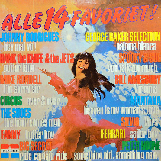 Various : Alle 14 Favoriet! (LP, Comp)