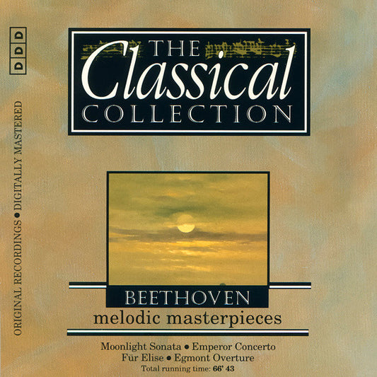 Ludwig van Beethoven : Melodic Masterpieces (CD, Comp)
