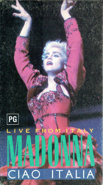 Madonna : Ciao Italia: Live From Italy (VHS, PAL)