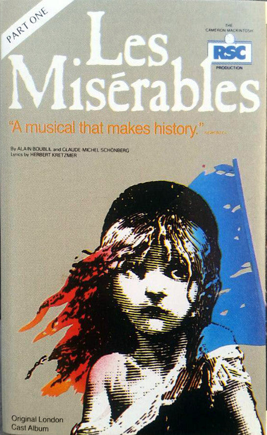 "Les Misérables" Original London Cast : Les Misérables (2xCass, Album, Chr)