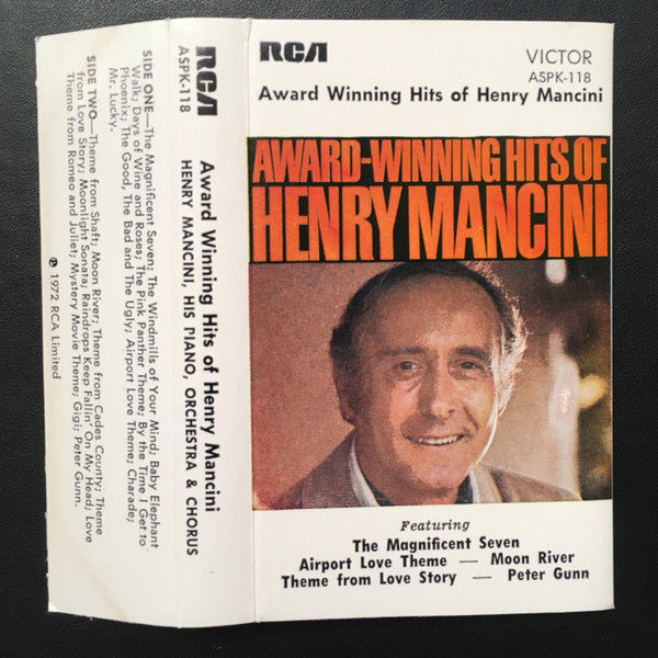Henry Mancini : Award Winning Hits Of Henry Mancini (Cass, Comp)