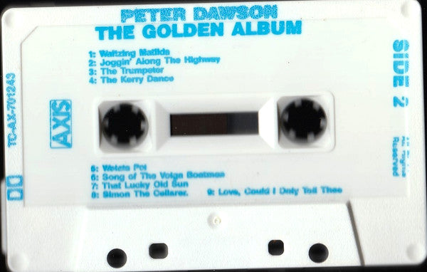 Peter Dawson : The Golden Album (Cass, Comp)