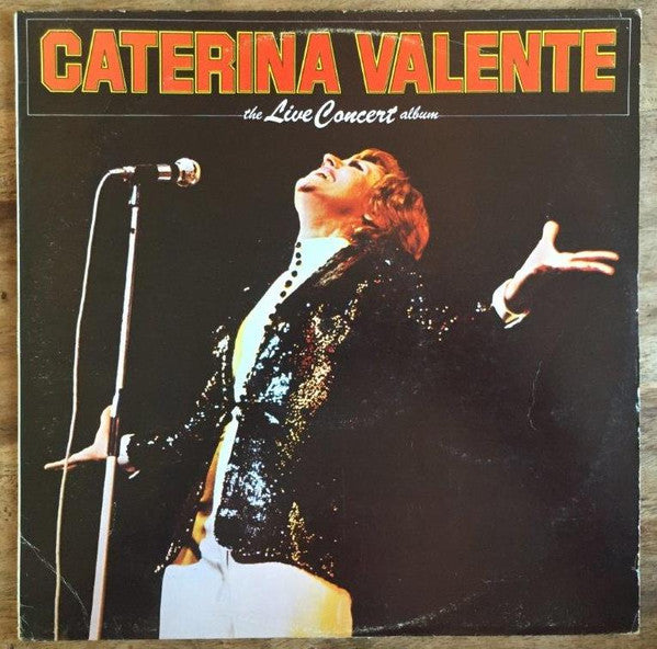 Caterina Valente : The Live Concert Album (LP, Album)