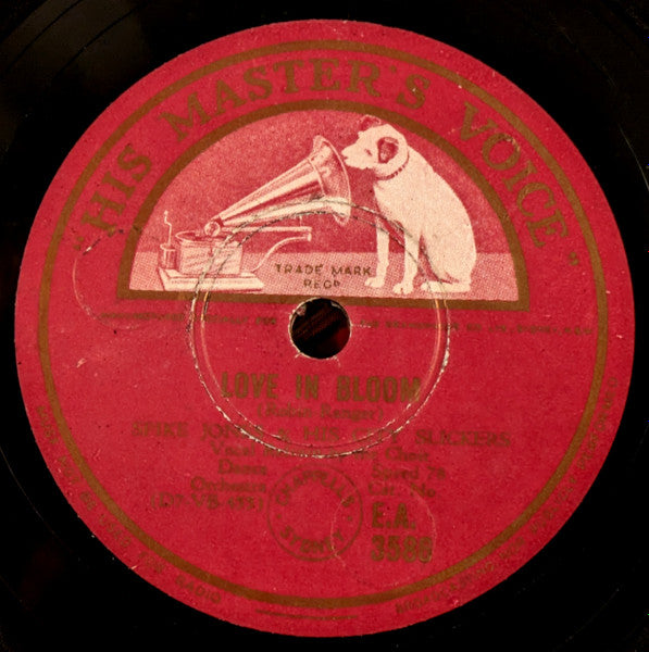 Spike Jones And His City Slickers : Love In Bloom / My Pretty Girl (Shellac, 10")