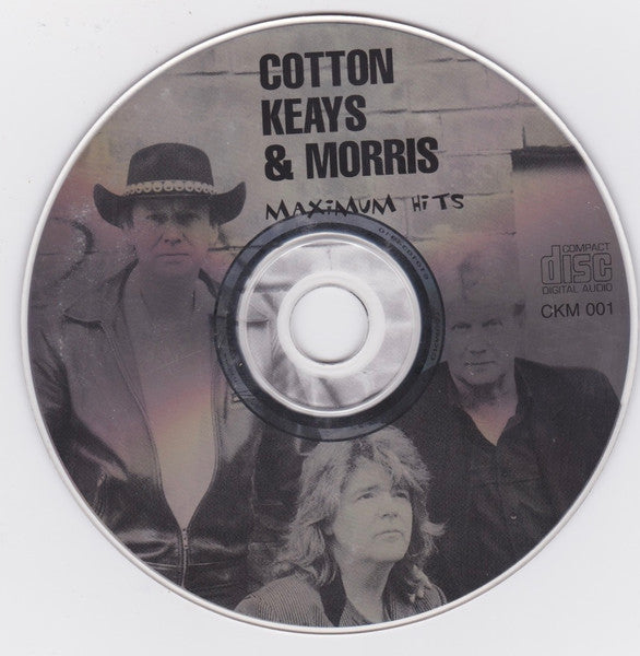 Cotton Keays & Morris : Maximum Hits (CD, Ltd)