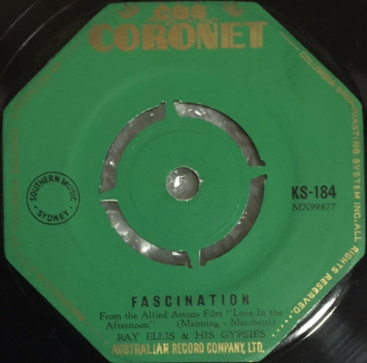 Ray Ellis And His Gypsies / Ray Ellis And His Orchestra : Fascination (7", Single)