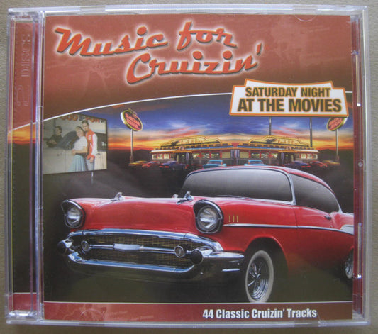 Various : Music For Cruizin’ – Saturday Night At The Movies (2xCD, Comp)