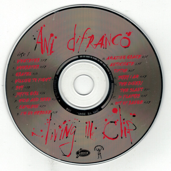Ani DiFranco : Living In Clip (2xCD, Album)